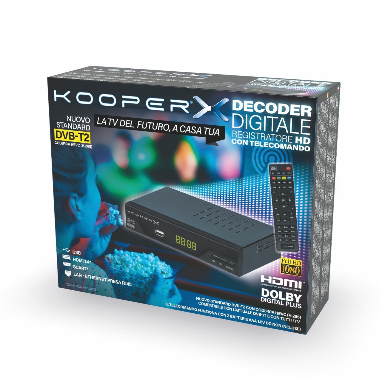 DECODER DIGITALE REGISTRATORE